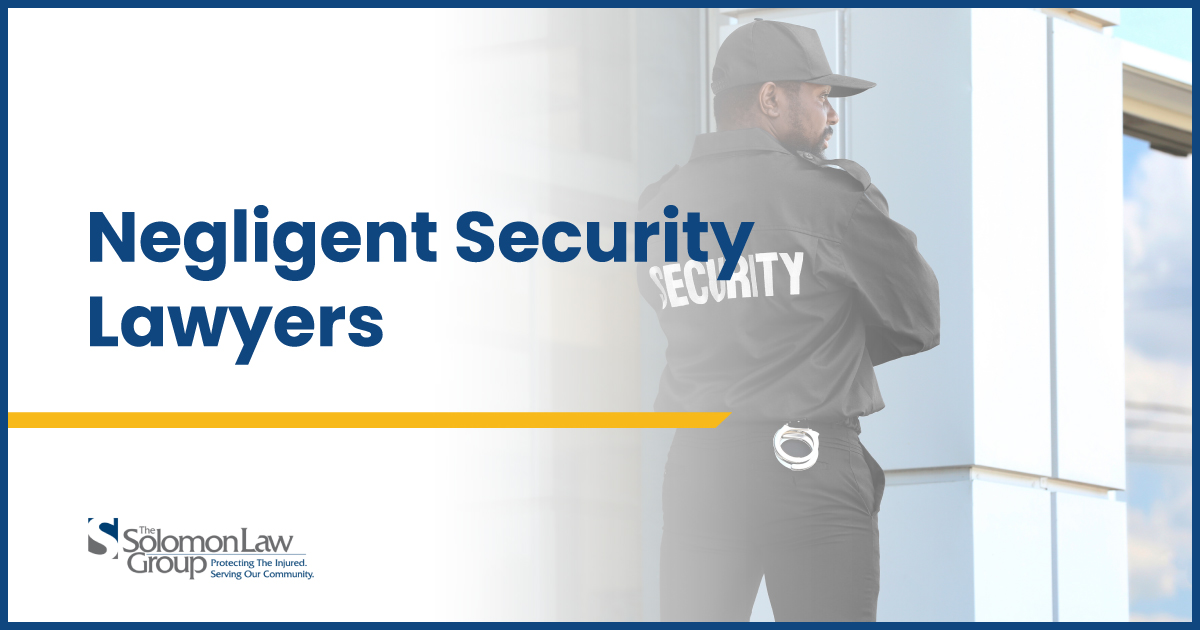 Columbia Negligent Security Lawyers