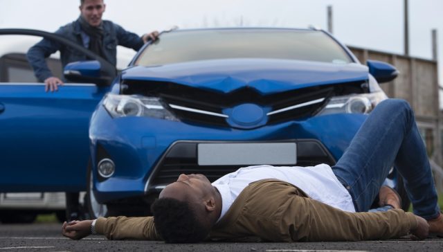 Pedestrian At Fault for Crash